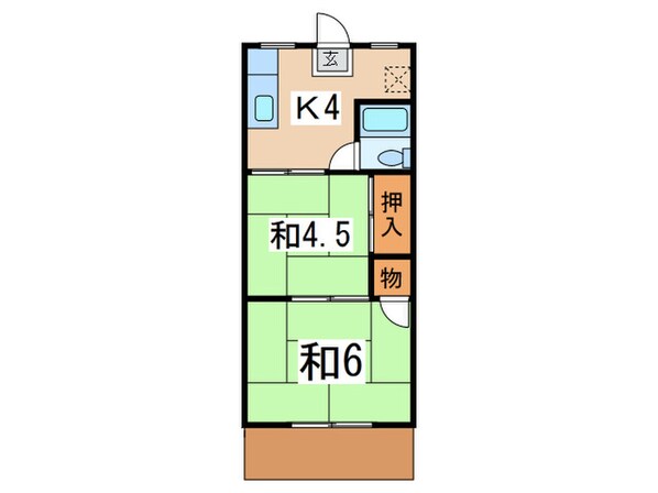 HMT港南の物件間取画像